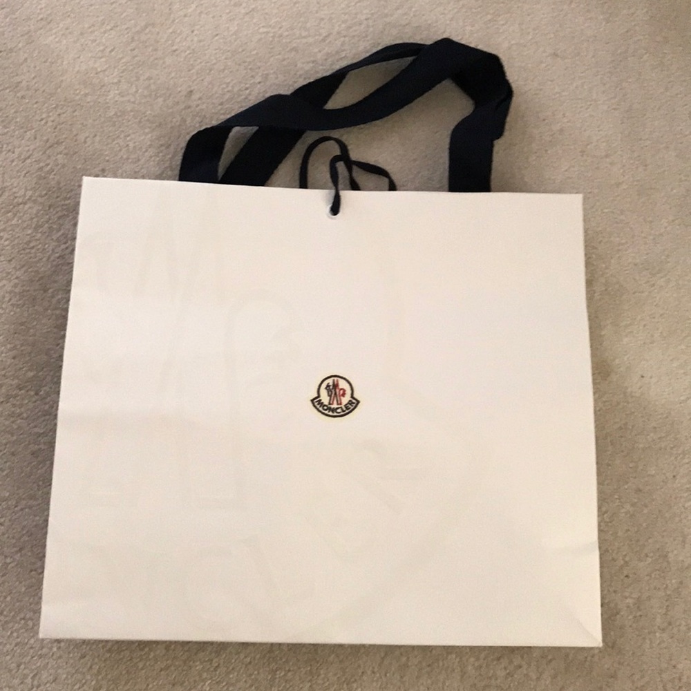 Moncler shopping bag